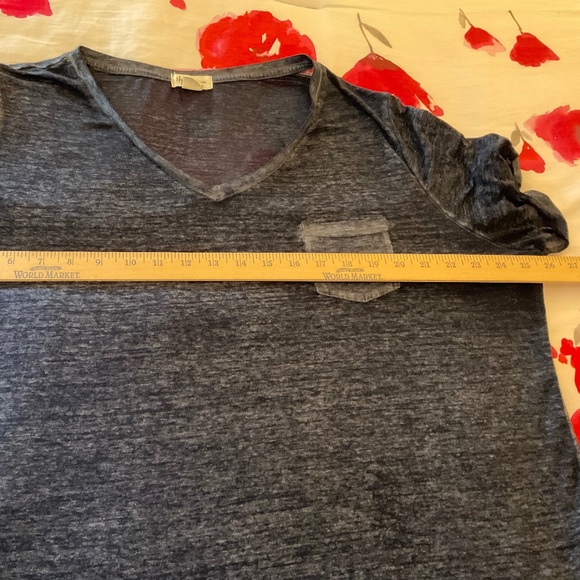 Women’s thin 1x top dark blue - Picture 3 of 7